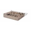 Organizér na boty pro 12 párů 76 x 60 x 15 cm, hnědá