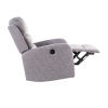 Polohovací křeslo Mauri, šedá