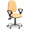 Pracovní židle Torino SY s područkami, žlutá