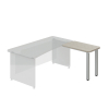 Přístavný stůl TopOffice, pravý, 90 x 55 cm, driftwood