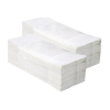 Skládané papírové ručníky EKONOM 1vrstvé 5000 ks, bílá