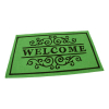 Textilní čisticí rohož Welcome Deco 45 x 75 x 0,3 cm, zelená