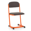 Učitelská židle čalouněná, oranžová - ral 2004