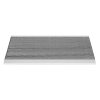 Venkovní čisticí rohož s hliníkovým nájezdem Outline 50 x 80 x 2,2 cm, šedá