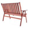 Zahradní lavice Galio, hnědá
