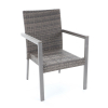 Zahradní židle Larkin, šedá