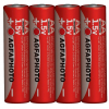 Zinková baterie AgfaPhoto R06/AA, 1,5 V, 4 ks, zinková