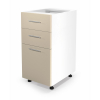 Dolní skříňka Vento D3S-40/82, bílá / béžová
