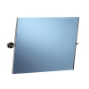 Sklopné zrcadlo, 60 × 40 cm, stříbrná