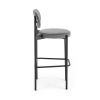 Barová židle Berk, šedá