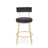 Barová židle Burke, černá