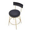 Barová židle Burke, černá