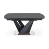 Jídelní stůl Patrizio, tmavě šedá