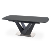 Jídelní stůl Patrizio, tmavě šedá