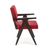 45356 2 kreslo memory cervena