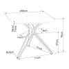 54018 1 jidelni stul colt iii cira cerna