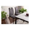 54045 4 jidelni stul damar w 110 x 70 cm mramor cerna