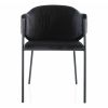 55164 4 jidelni zidle serilda velvet cerna