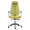 Kancelářská židle Funky XL, zelená / šedá