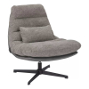 Křeslo Croft, šedá
