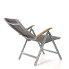 Zahradní polohovací židle Torelo, šedá