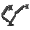 Držák monitoru Fellowes EPPA, 2 ramena, černá