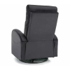 Polohovací křeslo Olimp Velvet, černá