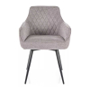 Jídelní židle Alcano, šedá