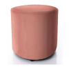 Taburet Caen B Velvet, růžová
