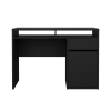 Psací stůl Felix IV, černý mat