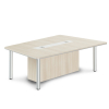 Jednací stůl TopOffice Premium II 240 x 162,5 cm, akát světlý