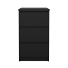 Komoda Simplicity 40 x 50 x 70 cm, černý mat