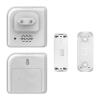 Bezdrátový zvonek bateriový i do zásuvky 1L67, 200m, learning code - 2ks, bílá