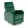 Polohovací křeslo Flint, zelená
