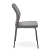 Jídelní židle Blair, šedá / černá