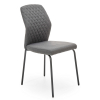 Jídelní židle Blair, šedá / černá