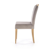 Jídelní židle Clarion II, šedá / dub medový