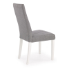 Jídelní židle Diego, šedá / bílá