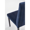 Jídelní židle Diego 2, modrá / černá
