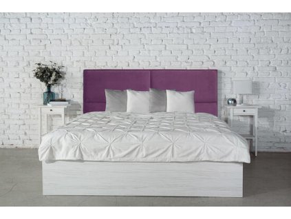 Čalouněná postel TROPICO DEMONT DECOR (výběr látek a čel)