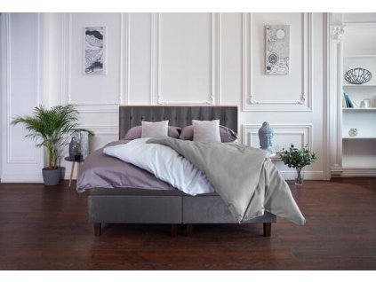 Čalouněná postel TROPICO CONTINENTAL  (výběr látek a čel)