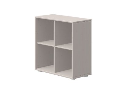 Knihovna 4 Flexa Classic (Barevná úprava Průhledná šedá)