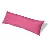 Polštář se snímatelným potahem-obdelník (Barva růžovo-šedá)