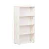 Knihovna se 3 policemi Flexa Classic (Barevná úprava Průhledná bílá)