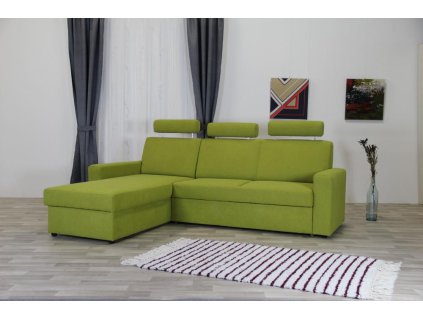 Sedací souprava Alena s otomanem - moderní, rozkládací, úložný prostor