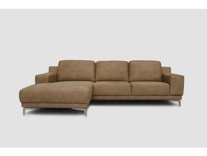 Sedací souprava Lina - elegantní, vzdušná, chromované nohy 13,5 cm