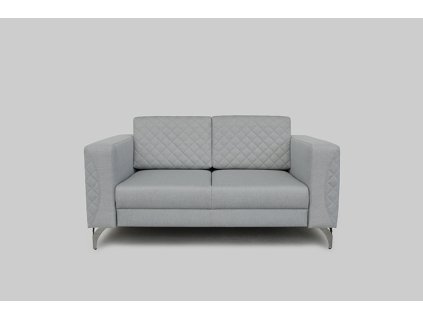 Rozkládací pohovka Karolína, pevný kovový rám, lůžko 125×207 cm