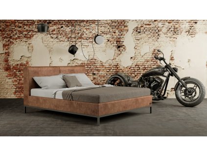 Čalouněná postel Industry
