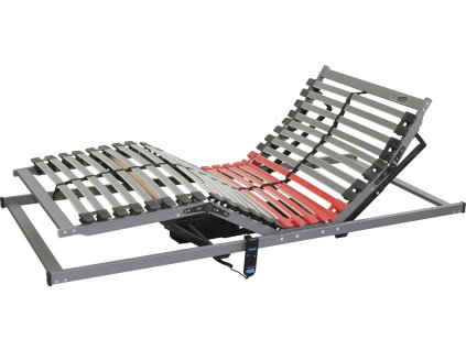 Flex mobil R6 - 3 zónový lamelový rošt, elektricky polohovatelný, bukové dřevo