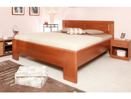 Buková masivní postel DELUXE 3